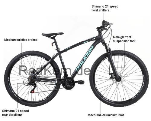 Raleigh Extreme technische daten